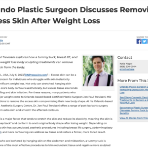 Dr Jon Paul Trevisani Discusses Post-Weight Loss Body Contouring Options